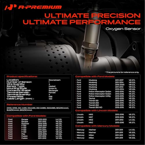 Sensor de Oxígeno A-Premium para Ford F-150 y Otros miniatura 2