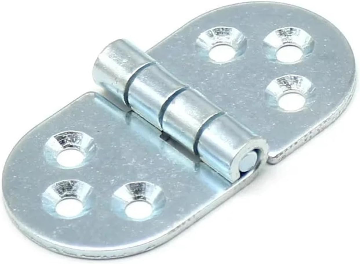 304SS/ Iron Silent Hinge Load-Bearing Pivot Industrial Cabinets Installation Folding Hardware Accessories 1Pcs(Iron)