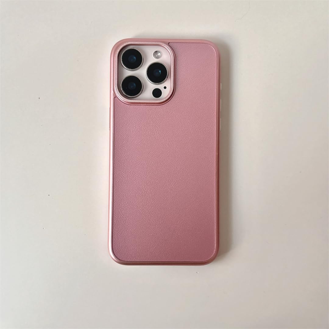 Coque iPhone 15 Pro silicone mat de qualité supérieure finition rose - 6