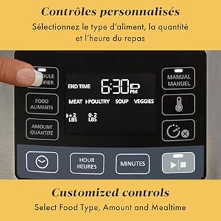 Crock-Pot Slow Cooker with MyTime Adjusting Cook Cycle | 6-Quart Programmable Slow Cooker for 7+ People | 5.7 L | Stainless Steel