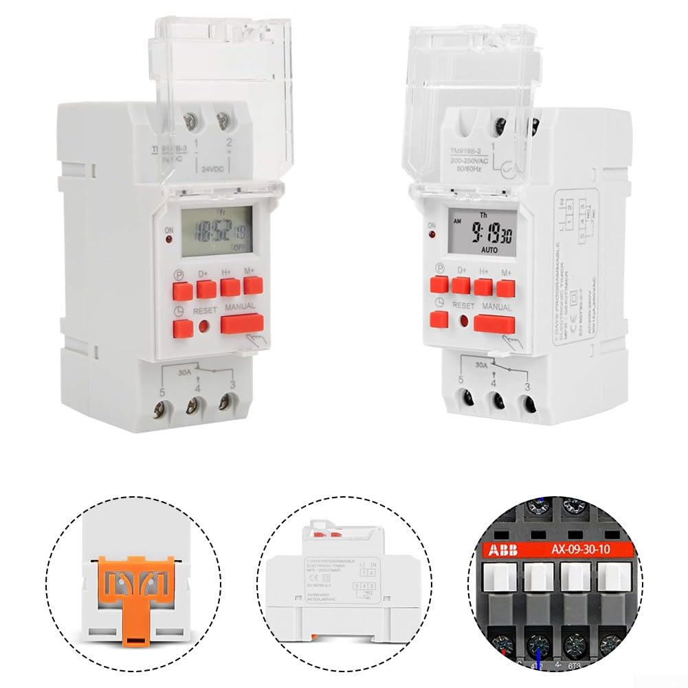 Relè Temporizzatore 24V DC 8 Pin - Ritardo Accensione 1S-60S, Per Controllo Industriale - Foto 6