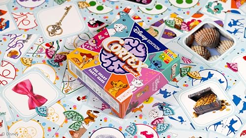 Asmodee - CORTEX CHALLENGE - Edition Disney - Jeux de société - Jeux de cartes - Jeu de mémoire et d'observation - Jeu famille à partir de 6 ans - 2 à 6 joueurs - En Français - Zygomatic