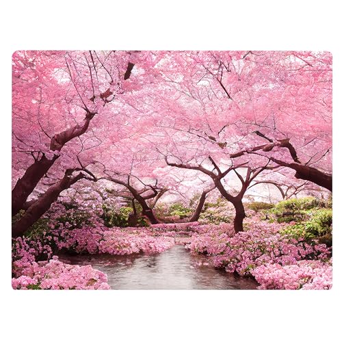 Tabla de Cortar de Vidrio Templado con Estampado de Cerezo en Flor para Cocina, Ideal como Regalo para el Día de la Madre, Primavera y Días Especiales miniatura 1
