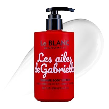 Le BLANC Perfume Body Lotion, Six lux Long-Lasting Fragrances Vegan, Deep Non-Sticky Hydration, Mild & Soothing,10.1 fl oz, Daily Moisturizer, All Skin Types Gabriella