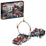 lego auto ferngesteuert 8183 Der Anhänger lässt sich geschickt in eine Rampe verwandeln, um das Motorrad durch den Feuerring zu treiben. Danach wird er für den Weg zum nächsten Event wieder aufgebaut