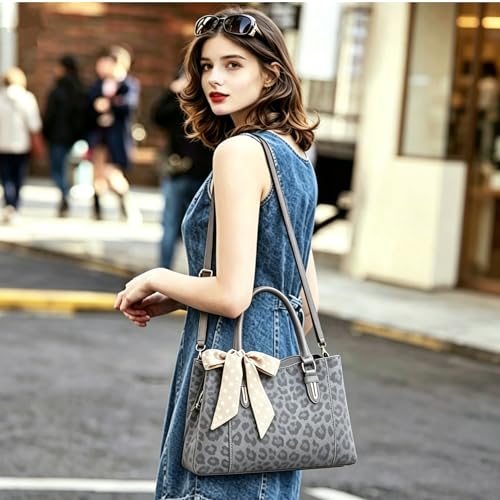 Image of Medium Satchel Handbag Shoulder Crossbody Purse Top handle Hobo bags for Women