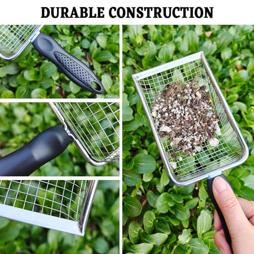 Criba de suelo para jardinería pack de 2 miniatura 3