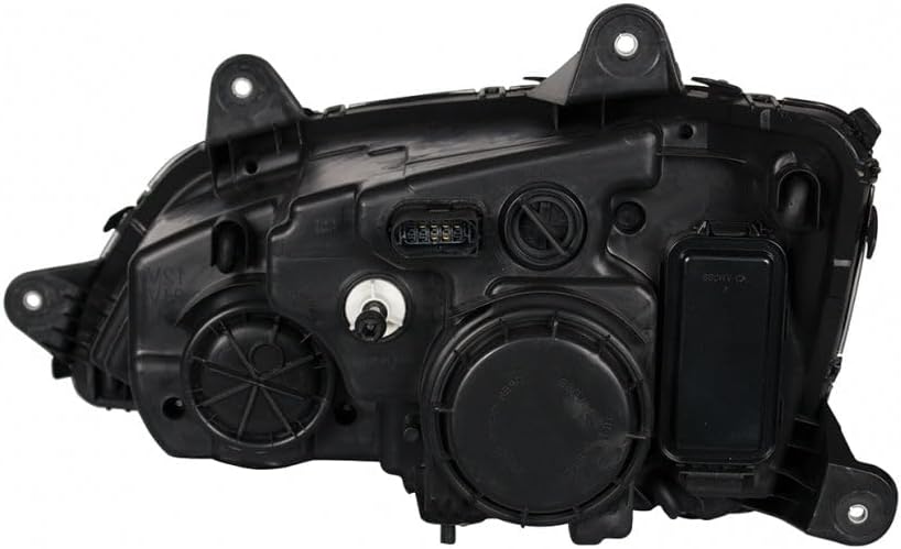 United Pacific for Kenworth T660 2008-2017 Chrome Projection Headlight with LED Turn Signal&position