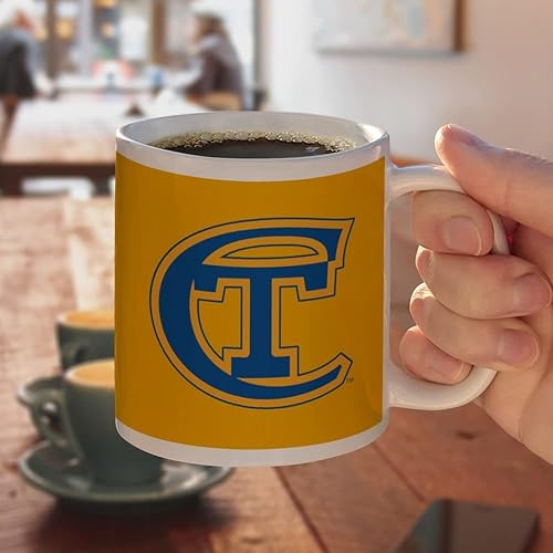 Vista 1159 de GRAPHICS & MORE Taza de café de cerámica con logotipo secundario de la Universidad Bob Jones, tazas de regalo novedosas para café, té y bebidas