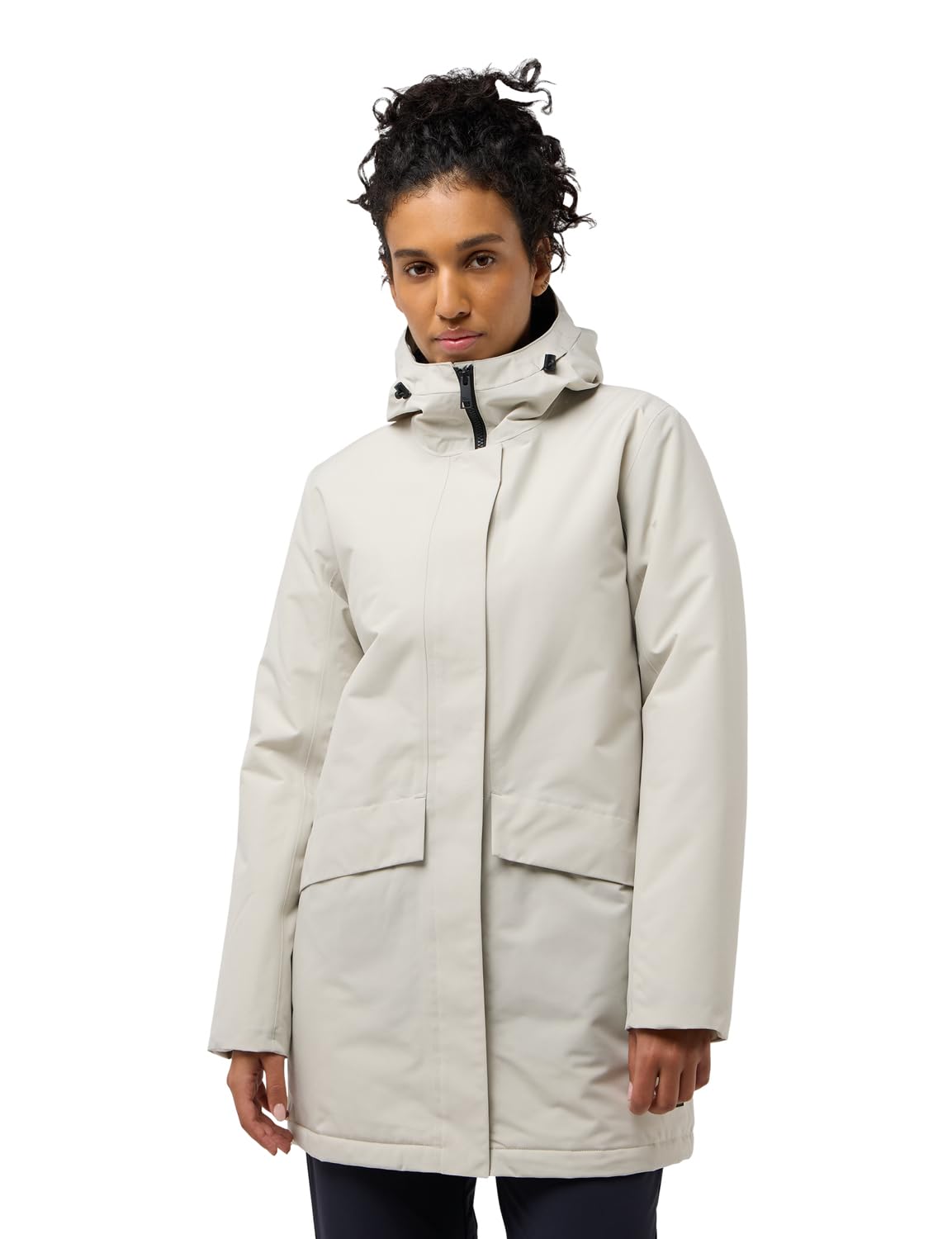 Jack Wolfskin Women's Tempelhof W Coat, Seal, XS