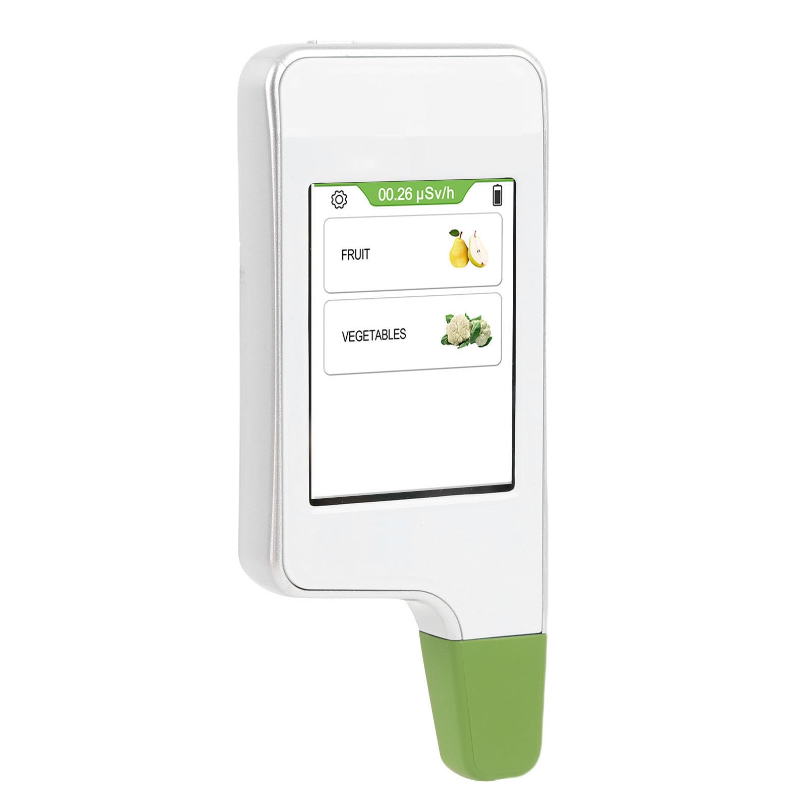 Generic Detector de Nitrato Portátil Probador Preciso de Contenido de Nitrato de Alimentos para Frutas y Verduras Rango de 0-9999 Mg/kg Blanco