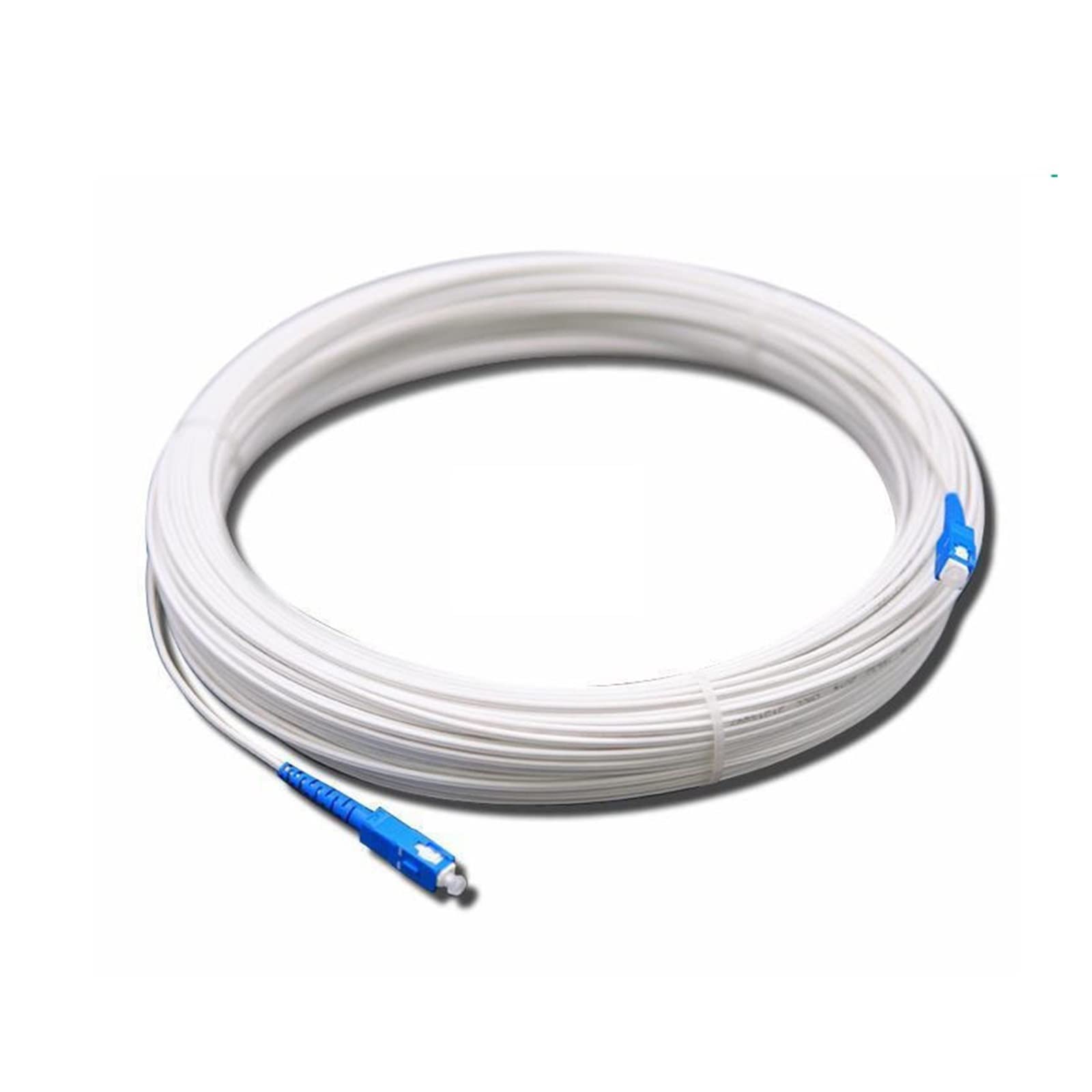 10m 20m 30m 50m Cordon de raccordement à fibre optique en mode recto extérieur SC UPC Câble de dérivation monomode(50M)