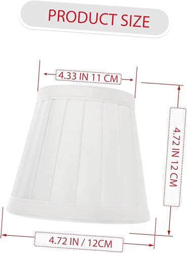 Miniatura 7 de Pantalla de lámpara de pared pantalla cubierta de bombilla pantallas clip en linda lámpara de mesa tela de lino natural pantalla pantalla tambor