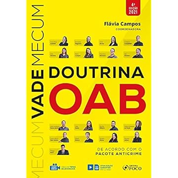 Capa do livro VADE MECUM DOUTRINA DA OAB - 4ª ED