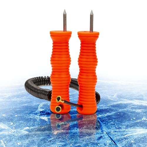 Retractable Ice Awls,Ice Picks Kit, Ice Fishing Safety Picks Tool