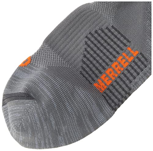 Merrell Unisex Adult Men's And Women's Bare Access Lightweight Trail Running - 1 Pair Pack Casual Sock, Monument, Small Us #TOP1