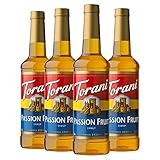 Torani Syrup, Passion Fruit, 25.4 Ounces (Pack of 4)
