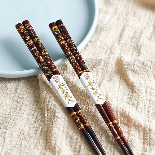 Palillos reutilizables HEWOOJA de concha artesanal hechos a mano 4