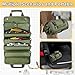 Tool Bag Organizer Roll Up: Gifts for Men Dad Christmas Stocking Stuffers Birthday Motorcycle Tool Portable Box Woodworking Gift for Him Husband Boyfriend Mechanic Craftsman Electrician Rollup Toolbag