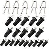 kcrygogo Plastic Blinds Repair Pins Shutter Repair Pins Spring Loaded Plantation Shutter Replacement...