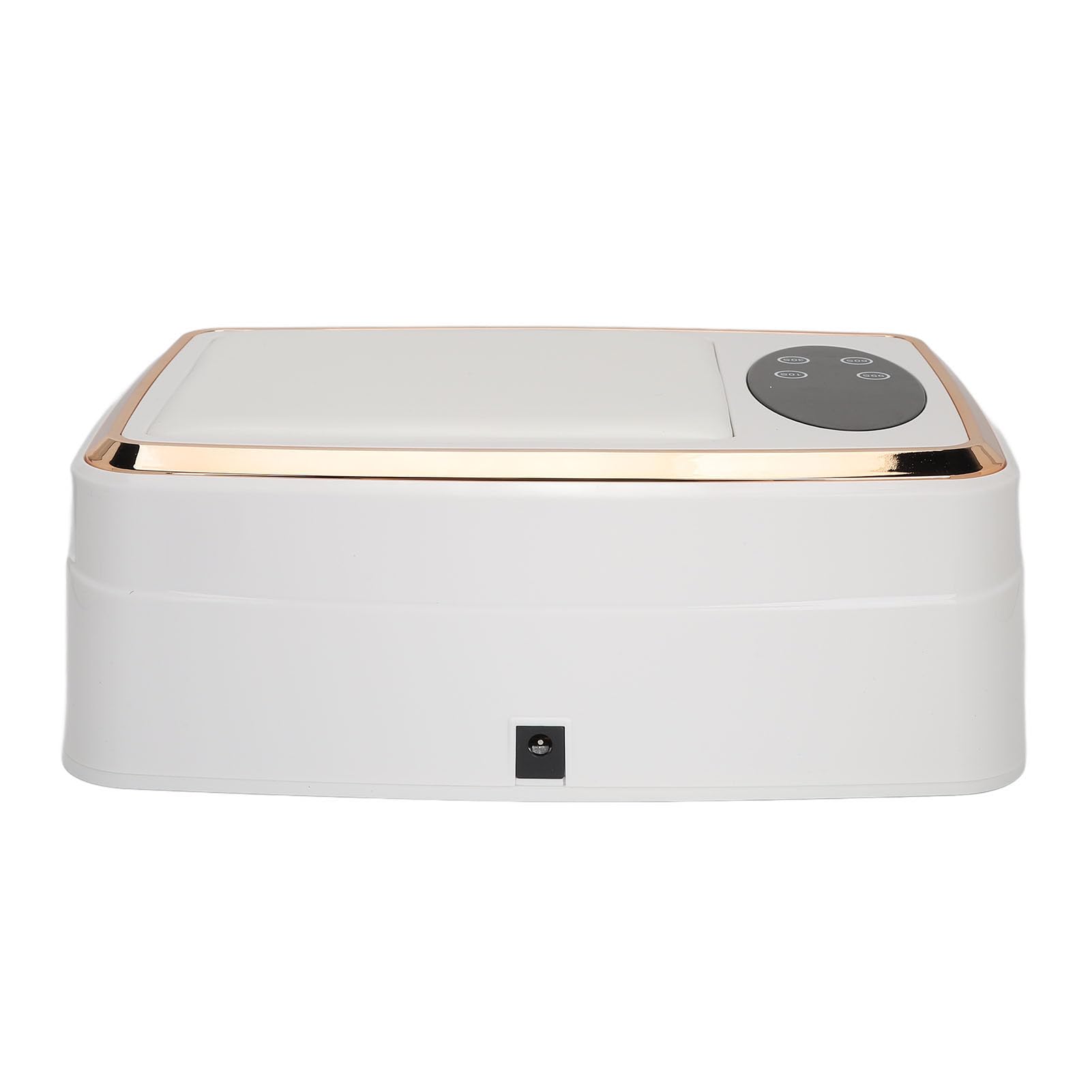 Luci UV per unghie, lampada per unghie LED UV 2 in 1 con bracciolo imbottito, 4 impostazioni timer, essiccatore per unghie gel UV LED Poggiabraccio per salone di bellezza (Spina