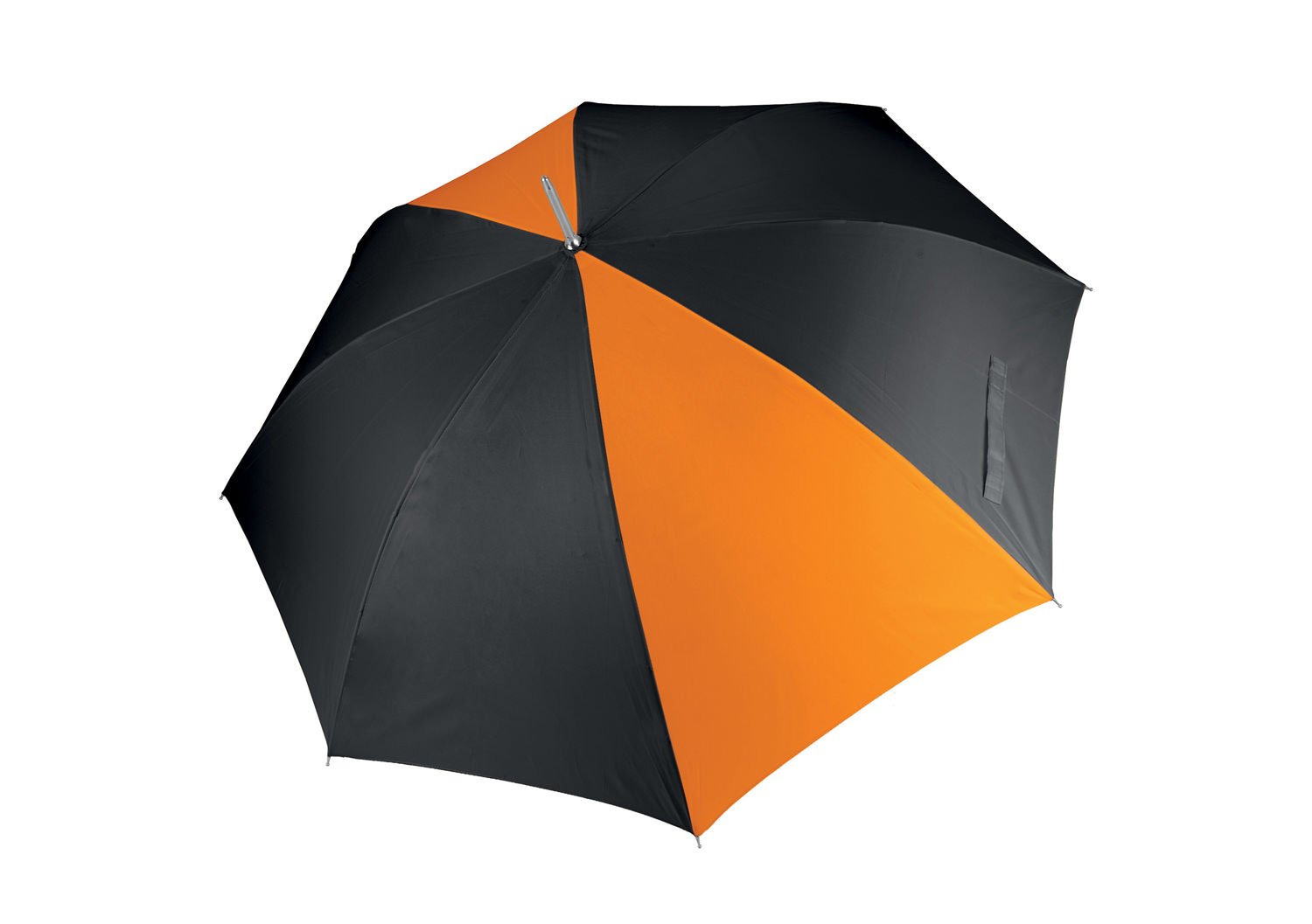 Kimood Golf Umbrella - Black/Orange