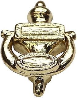 MyTinyWorld Dolls House Miniature Brass Edwardian Working Door Knocker