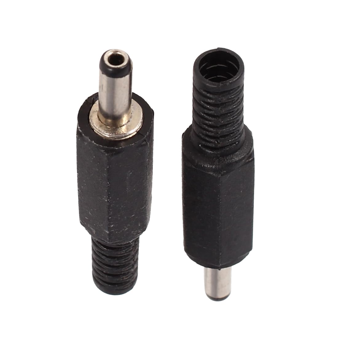 Amazon | uxcell DC電源コネクタ 3.4mm x 1.3mm オス プラグ ソケット