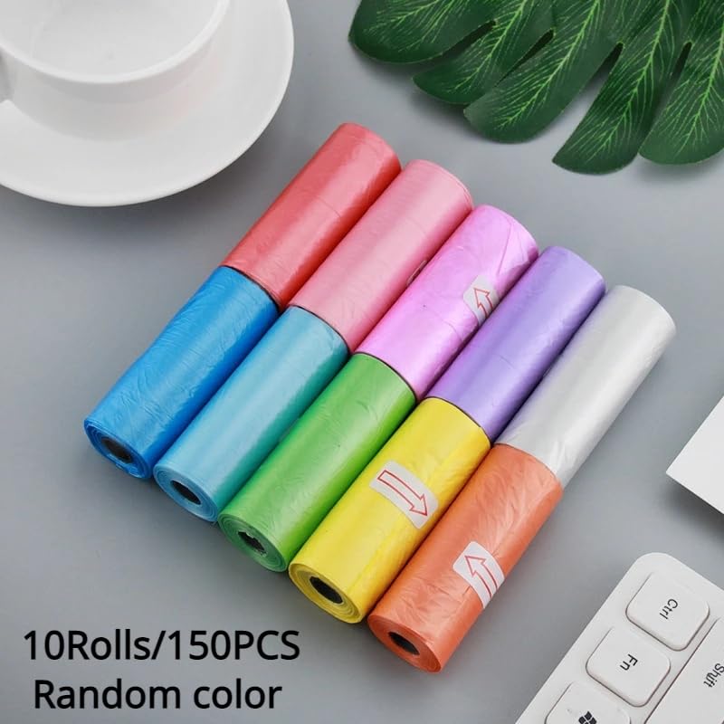 Kyrotech 20 Rulo (300 Adet) Renkli Köpek ve Kedi Kaka Poşeti | Dayanıklı Atık ve Çöp Torbası, Taşınabilir Poop Bag Set