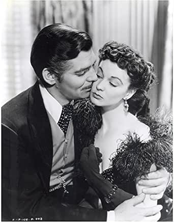Clark Gable 8 x 10 Photo Kissing Vivian Leigh on Cheek kn at Amazon's