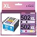 Produktbild 502XL Multipack Patronen Kompatibel für Epson 502 502XL für Epson WF 2860 Druckerpatronen für XP-5100 Patronen für Workforce WF-2865 WF-2860DWF Expression Home XP-5105 XP5100 (5er-Pack)