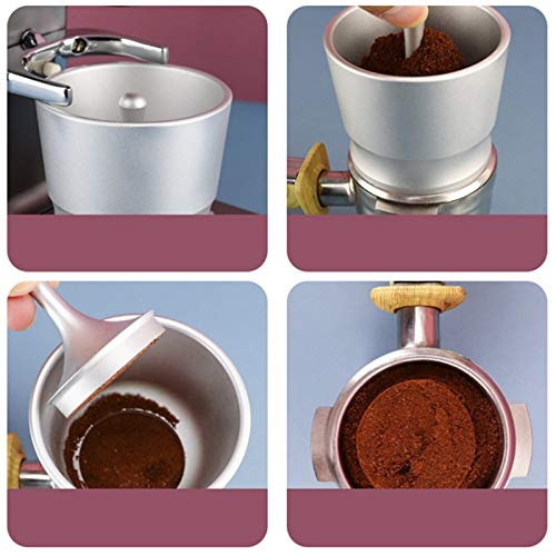 tellaLuna Aluminio dosificando 58MM Espresso Barista Powder Picker para EK43 Grinder Brewing Cup Coffee Tamper Dosing, A - Imagen 6