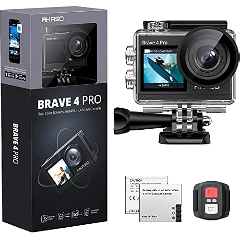 Cámara Deportiva AKASO Brave 4 Pro 4K Cover