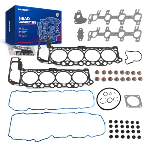 Image of KAX HS26157PT-1 Head Gasket Set Fit for 2007-2007 Chrysler Aspen, 2004-2007 Ram1500, 2004-2007 Dakota, 2007 Durango /Commander /Cherokee,2006-2007 Mitsubishi Raider Cylinder Head Gasket Kits