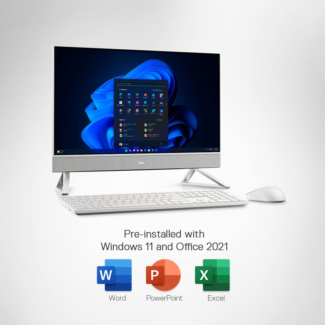 Dell AIO Inspiron 5415, AMD R5-5625U, Windows 11 + MSO'21, 8GB