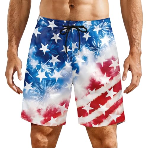 Duohropke Pantalones cortos de entrenamiento para hombre, de secado rápido, con cordón, cintura elástica, transpirables, pantalones cortos informales, bermudas, pantalones deportivos, bañadores de