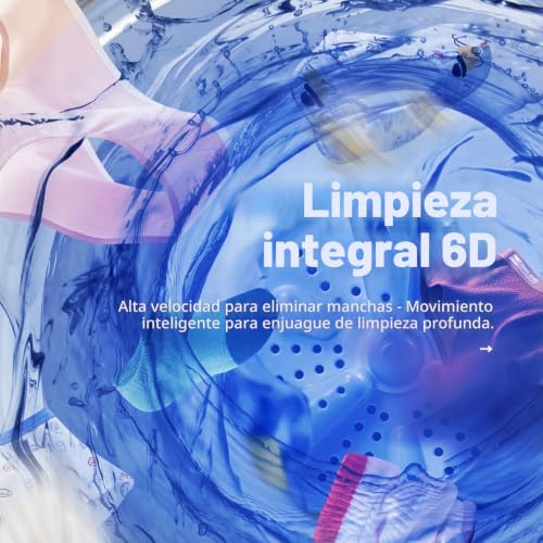 Mini lavadora portátil 3L para ropa interior recargable con secadora pequeña HP909 6