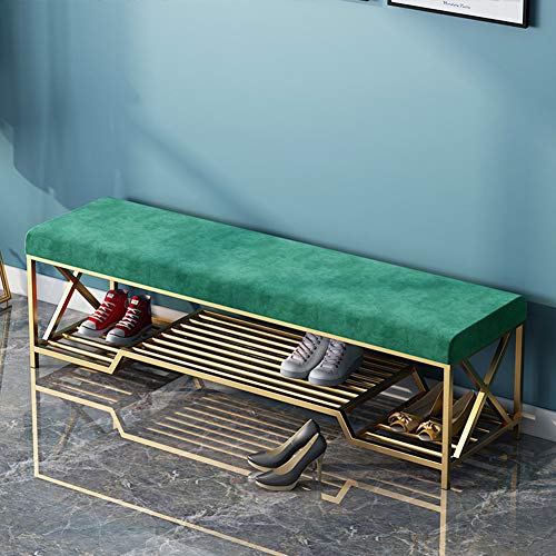 XG Inc Simple Style Shoe Bench Home Door Wrought Iron Bed end Stool Sofa Stool M XG Inc Simple Style Shoe Bench Home Door Wrought Iron Bed end Stool Sofa Stool M