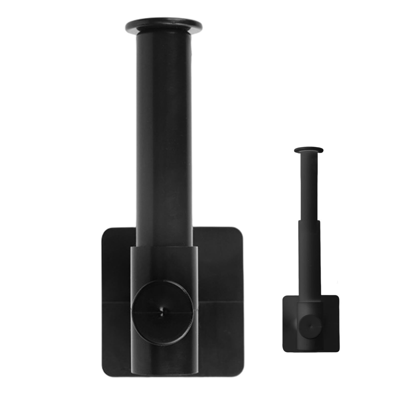 ZORQ Kitchen Paper Towel Stand Holder | Adhesive Paper Towel Rack Holders,Wall Mount Toilet Roll Holder, Under Cabinet Paper Roll Holder Rack for Utensils Bathroom