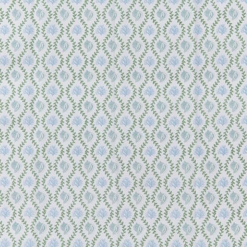 Servilletas de Tela Estampado Coral Azul 20 Pulg, Pack 4 miniatura 3