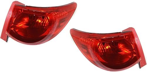 Miniatura 10 de KarParts360 Para Chevy 2009 2010 2011 2012 Conjunto de luz trasera transversal del lado del pasajero con bombillas para GM2801238  15912686