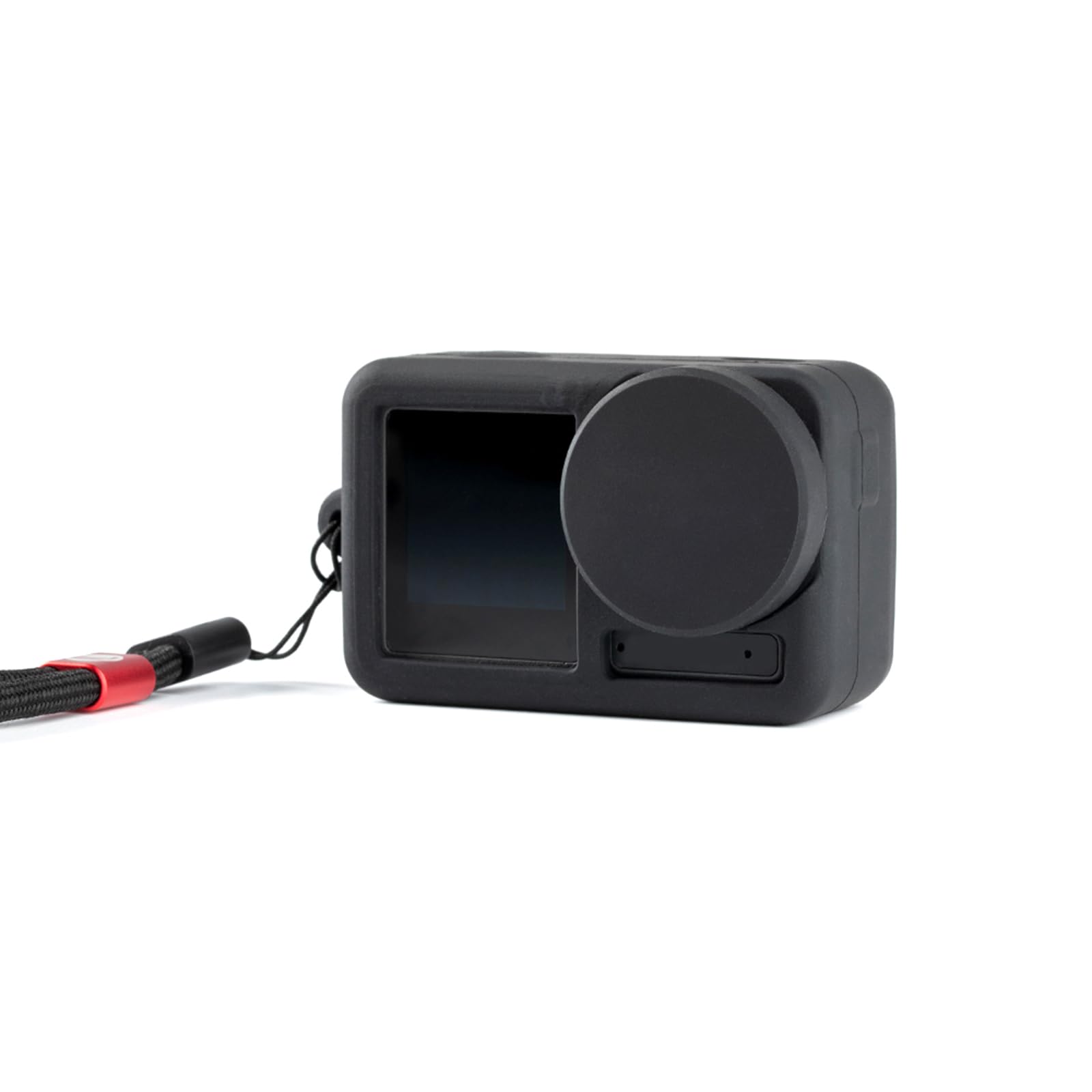Dustproof Silicone Sleeve Case Cover Lens Cap Protector for Action 3 Camera Full-Protection