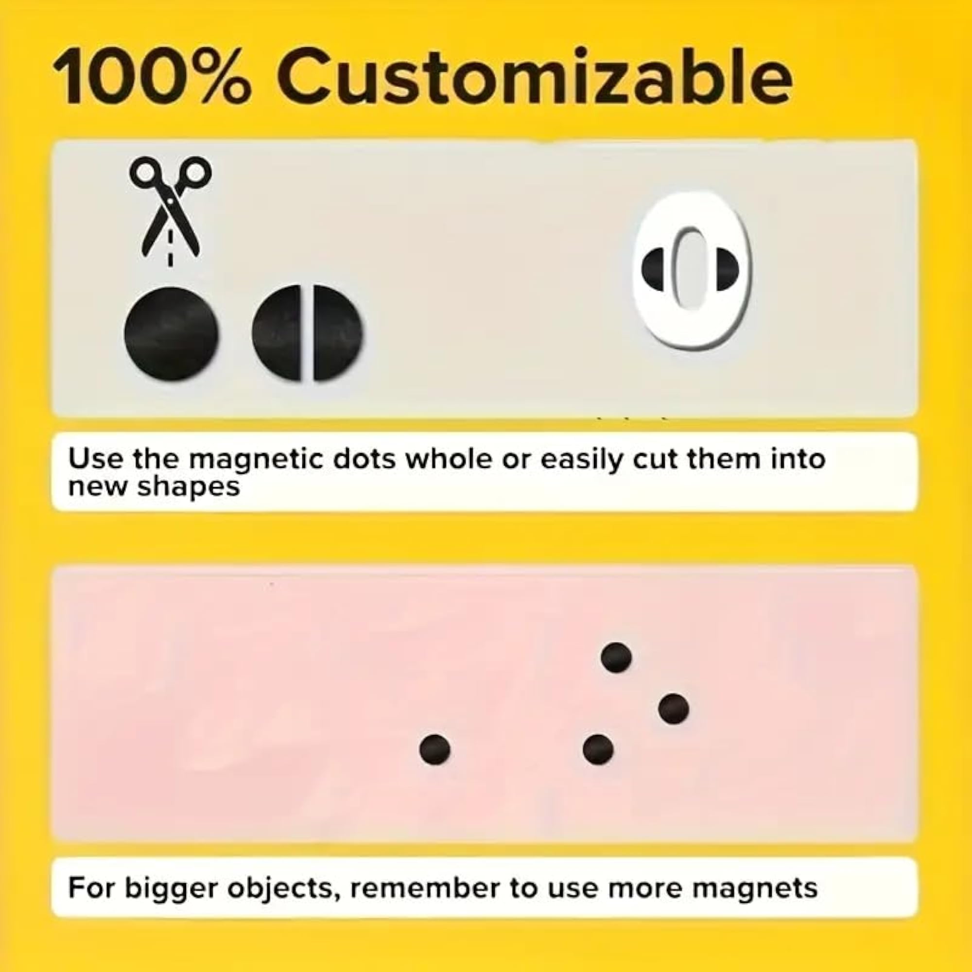 Self Adhesive Magnetic Circle for Arts and Crafts