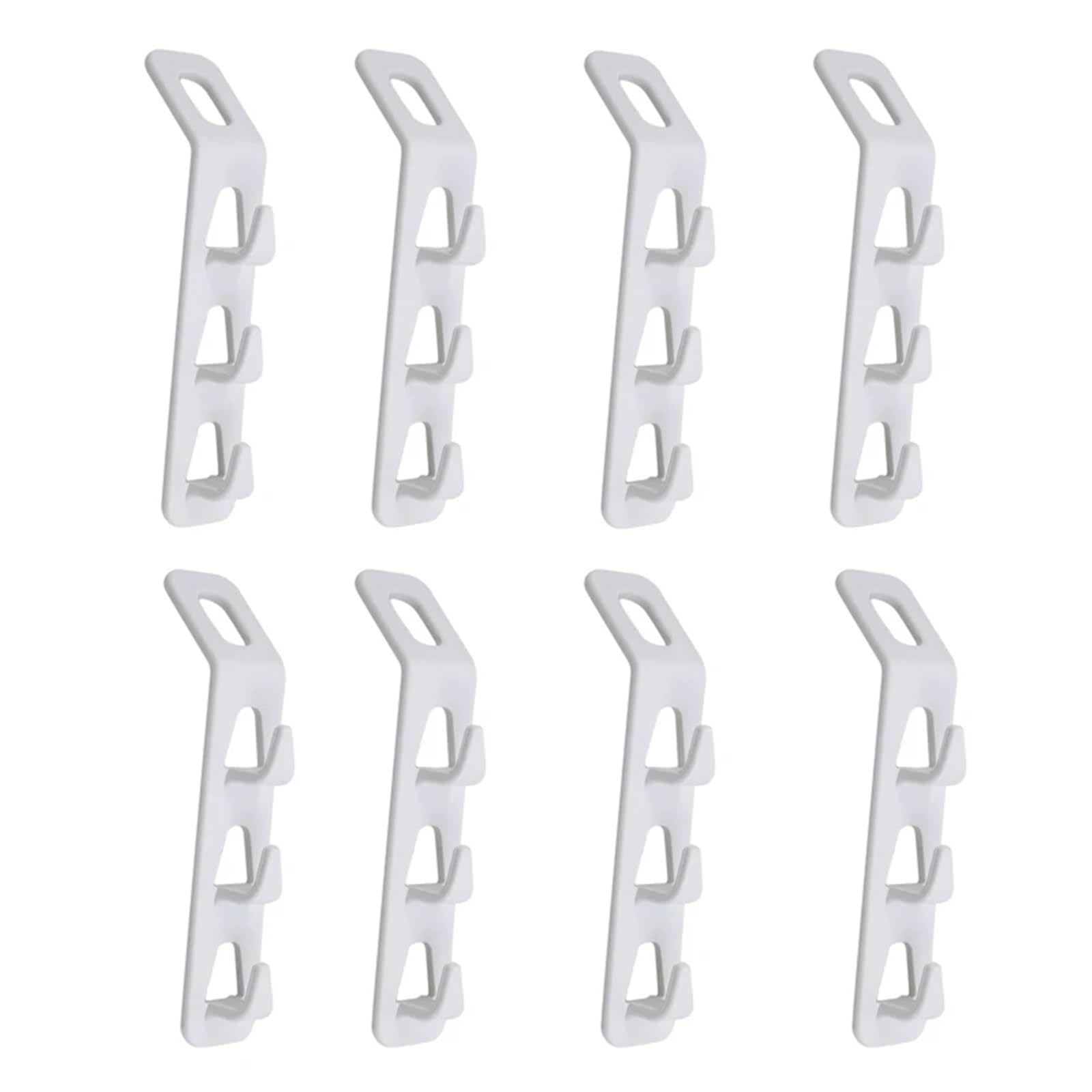 Hangers for Clothes Space Savers 50-Count Cascading Hanger Hooks - Multi-Layer Connectors for Home Closet Storage Rack