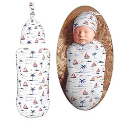 Sailboat and Palm Trees