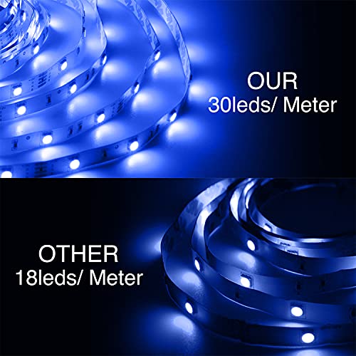 Image of DAYBETTER Led Strip Lights 16.4ft Waterproof Color Changing Led Lights with Remote Controller