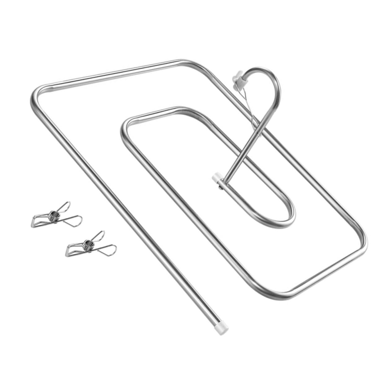Cintre en spirale anti pli lot de 3 pour sécher grands draps facilement