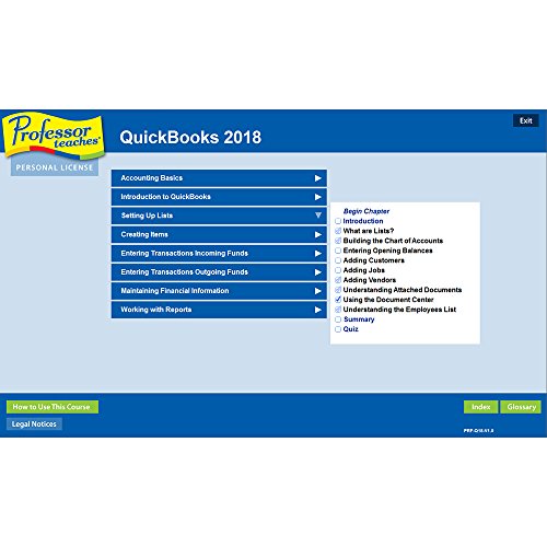 Individual Software PVM-Q18 Professor Teaches Quickbooks 2018 thumb #4