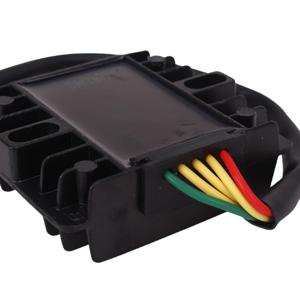 Rectificador regulador Voltaje Cargador Regulador De Voltaje Rectificador DC 12V para Motocicleta con Enchufe para CA250 CMX250 DD250 JH250 DD350 JH350