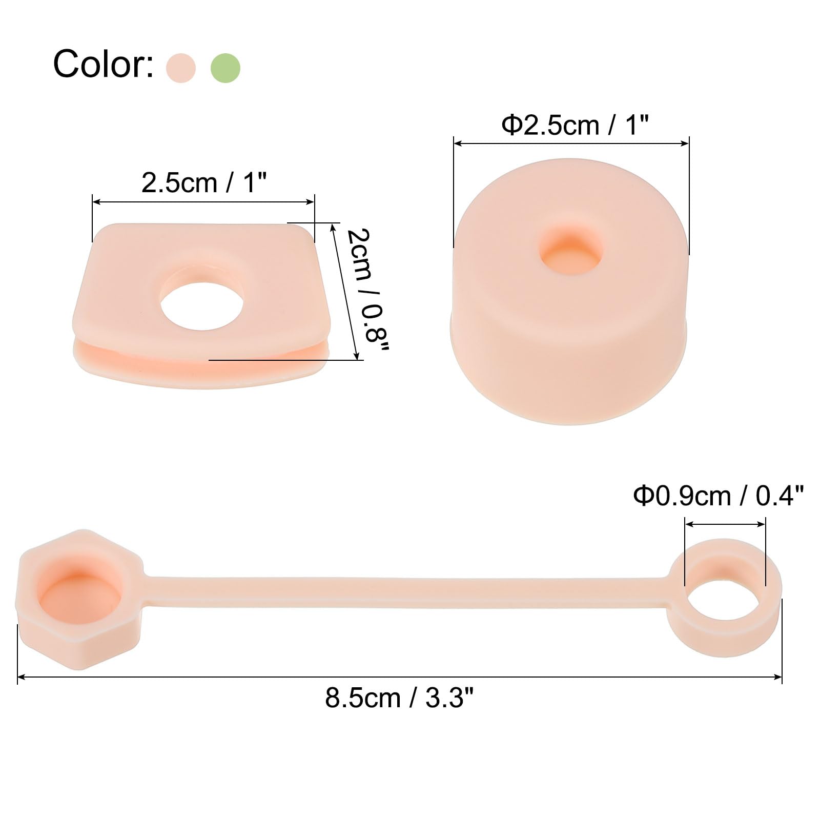 PATIKIL Silicone Spill Stopper for Straw Cup 1.0 2.0 40oz/ 30oz, Set of 9 Tumbler Accessories Including 3 Straw Cover Cap - Image 2